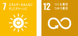 7　エネルギーをみんなに、12 つくる責任 つかう責任