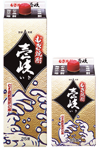 むぎ焼酎壱岐（パック）　商品画像