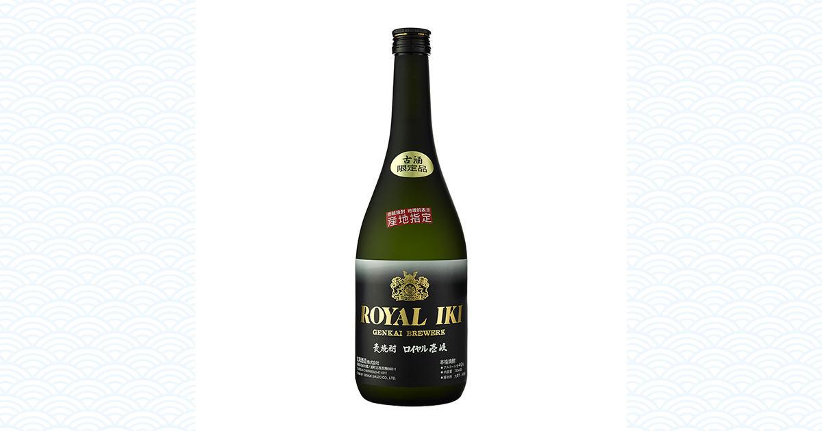 [送料無料]  IKI 焼酎 40% 720ml Amazon.co.jp: 玄海酒造 壱岐焼酎 ロイヤル壱岐 40度